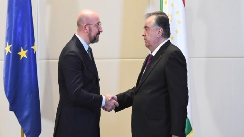 رایزنی رئیس جمهور تاجیکستان با رئیس شورای اروپا با محوریت افغانستان
