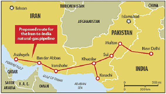 چراغ سبز پاکستان به اجرای خط لوله صلح از مرز مشترک با ایران تا بندر گوادر