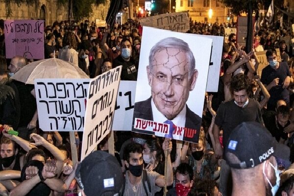ده‌ها هزار معترض خواستار برکناری نتانیاهو- ایراف