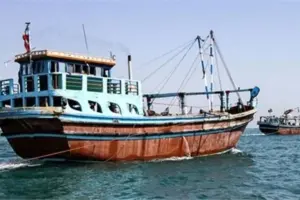 هفت فروند شناور حامل سوخت قاچاق در سواحل مکران