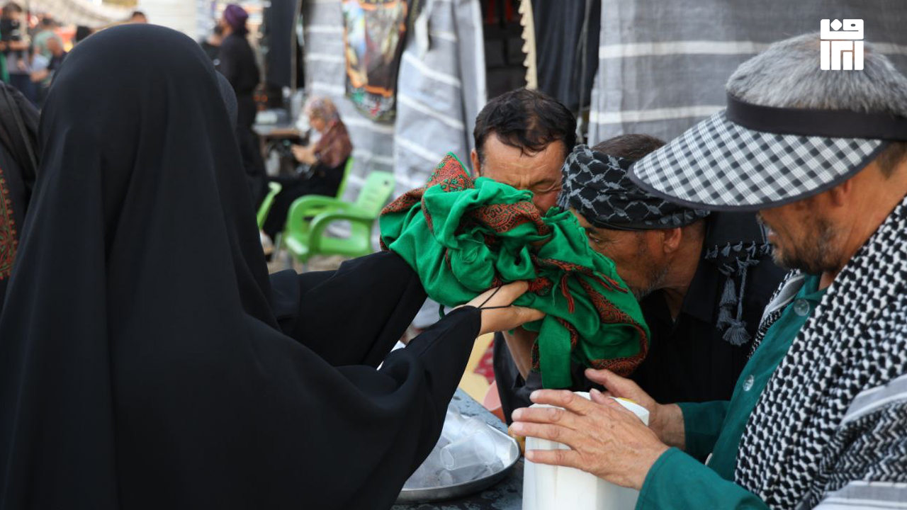 گزارش تصویری | زائران و موکب‌های افغانستانی در مسیر کربلا